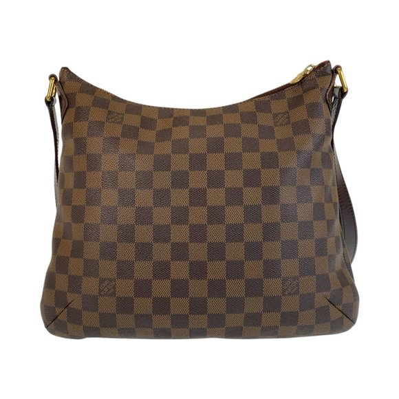 LOUIS VUITTON Damier Bloomsbury PM Brown Gold Hardware Leather N42251 Shoulde... - Picture 2 of 10